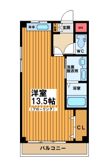 ニューホワイトマンションの間取り画像