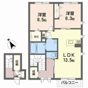 シュ・フルーク A棟の間取り画像