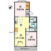 サンパークハイツの間取り画像