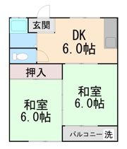 ヴァンベール豊南の間取り画像