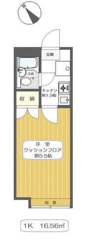 エクレール東小岩の間取り画像
