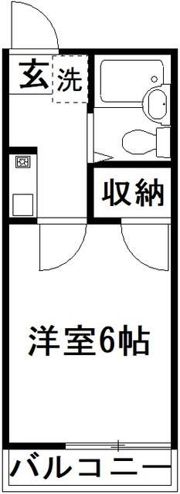 コーポT＆M Part1の間取り画像