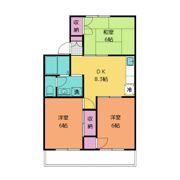 セジュール102の間取り画像