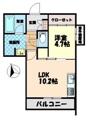 HL9 tomidabashiの間取り画像