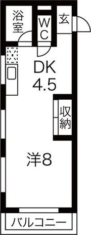 サンマンション本山の間取り画像