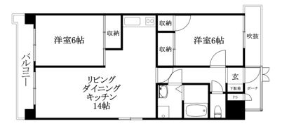 グレース姫原の間取り画像