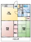グレースマンション野埼の間取り画像