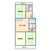 グランドメゾン東船橋の間取り画像