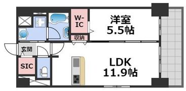 ステラ桜川の間取り画像