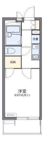 レオパレスアイ＆ロンⅢの間取り画像