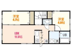 レトア長束の間取り画像