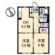 ハイツ安倍21 Ⅰ棟の間取り画像