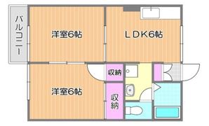 プレジールコスモスD棟の間取り画像