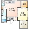 エフコーポ東山の間取り画像