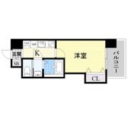 Luxe新大阪EAST2の間取り画像