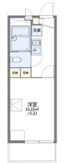 レオパレスSAKUの間取り画像
