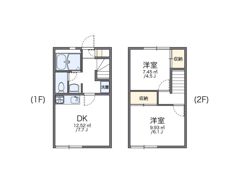レオパレスピクシスAの間取り画像