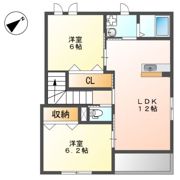 クレシア T＆Hの間取り画像