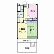 アフロディ布市の間取り画像