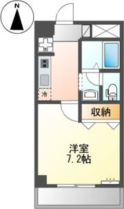 サンシャイン柳の間取り画像