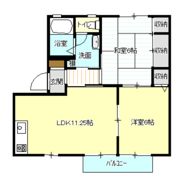 メゾンリリーフAの間取り画像