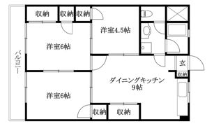 R3マンションの間取り画像