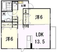 セジュール石井城の間取り画像