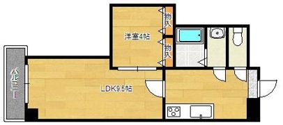 堺町センタービルの間取り画像
