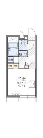 レオパレス八景島の間取り画像