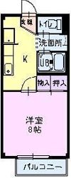 メゾンソレイユの間取り画像