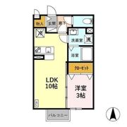 リシェス・オカザキⅡの間取り画像