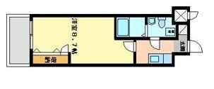 No.65 クロッシングタワーORIENT BLD.の間取り画像