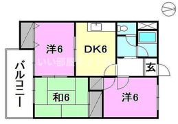 アイケンハイツの間取り画像