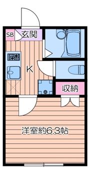 パレ・イリスの間取り画像