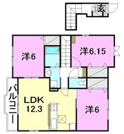 Placidoの間取り画像
