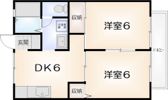 ハイツファミールの間取り画像