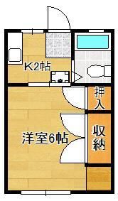麻布ハイツの間取り画像