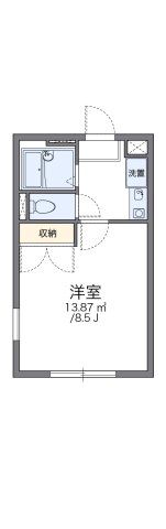 レオパレスエーゼの間取り画像