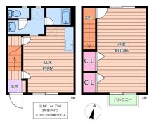 トリニティハウスの間取り画像