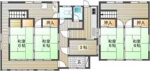 玉野玉戸建ての間取り画像