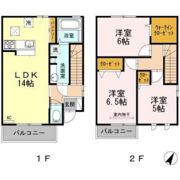 オズマント B棟の間取り画像