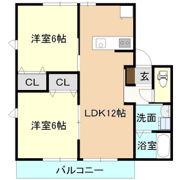 朝日ヴィラ牧園の間取り画像