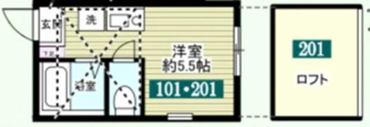 G・Aタウン山手・矢口台の間取り画像