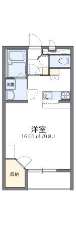 レオパレスエメラルドストーンの間取り画像