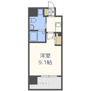 レジディア谷町の間取り画像