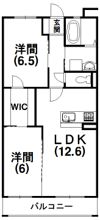 グランドール新貝の間取り画像