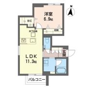 フロントマーレの間取り画像
