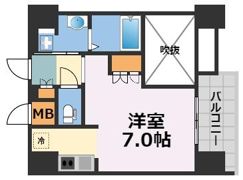 エイペックス南堀江の間取り画像