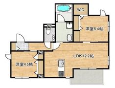 シルフィード元住吉の間取り画像