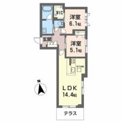 La peintureの間取り画像